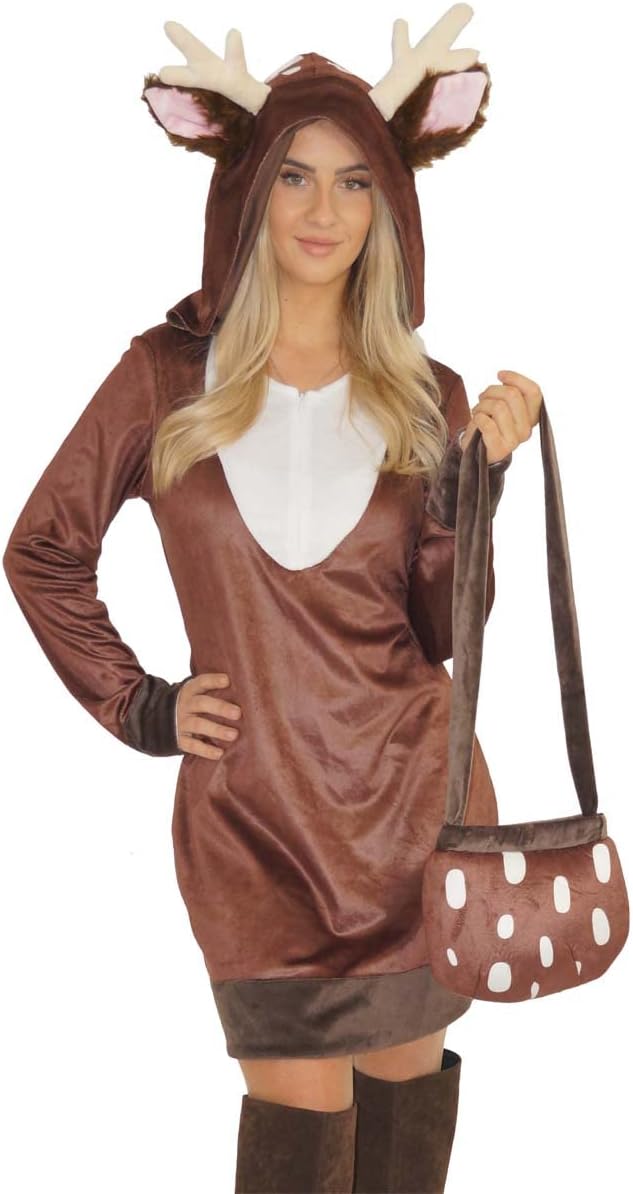 Rentier Kostüm für Damen, XS