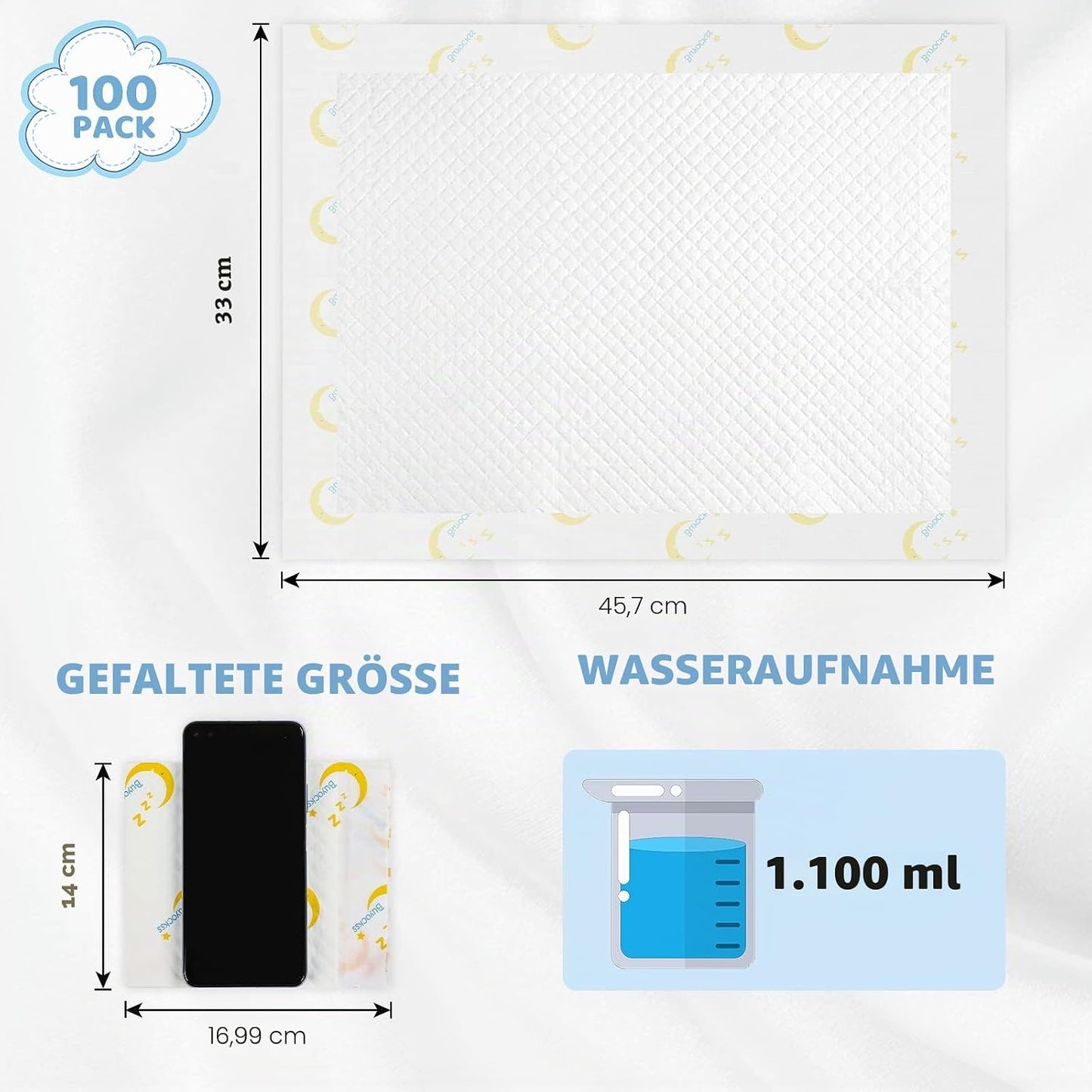 Einweg Wickelunterlagen für Babys