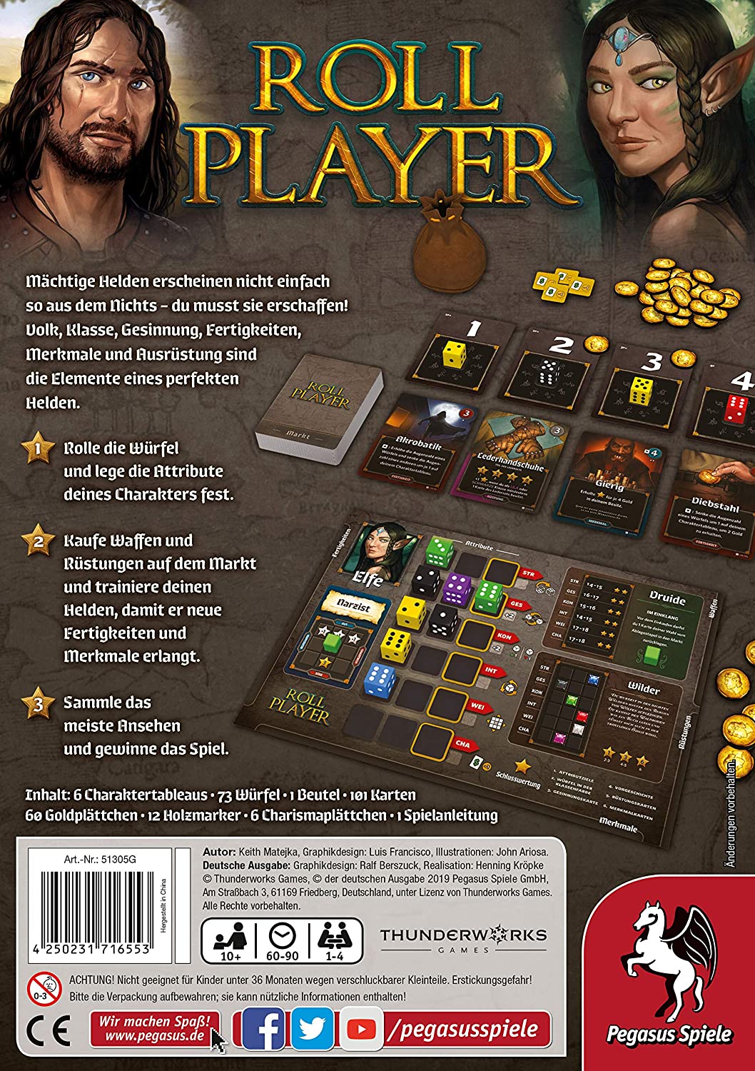 Roll Player, Brettspiel