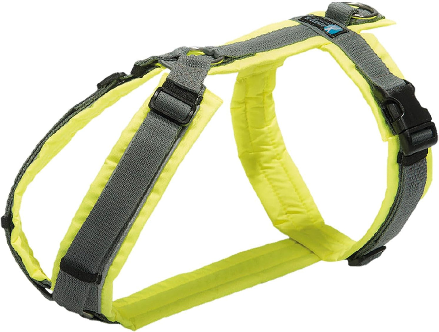 Brustgeschirr Protect, M (1er Pack) Lechtgelb/ Grau