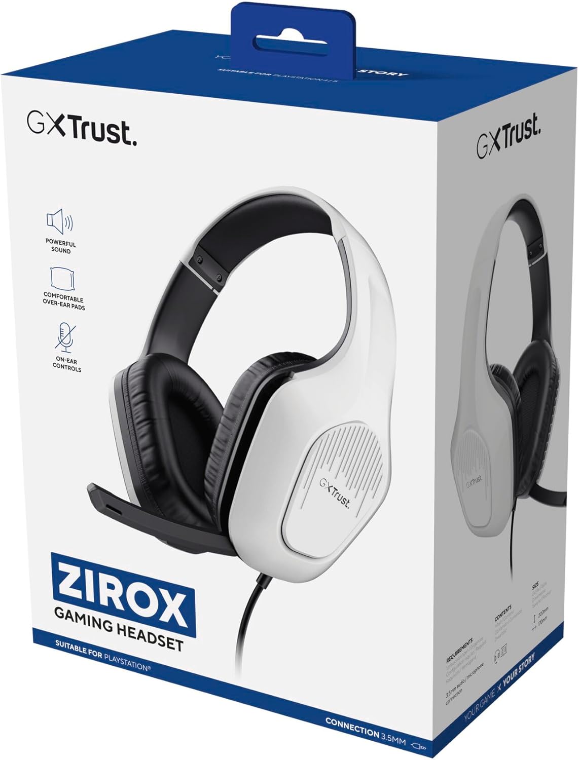 GXT 415PS Zirox Gaming Headset für PS5 mit Mikrofon, PS5