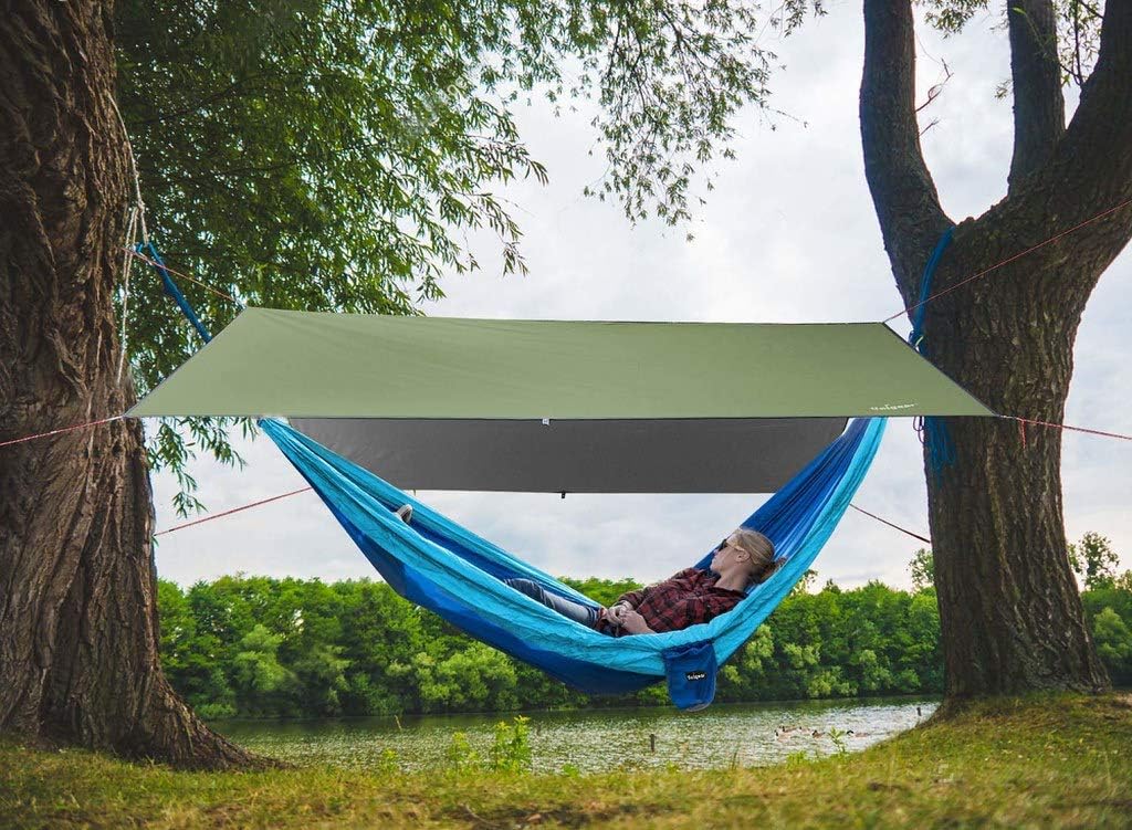 Wasserdichtes Tarp, Armee Grün 3x4 m