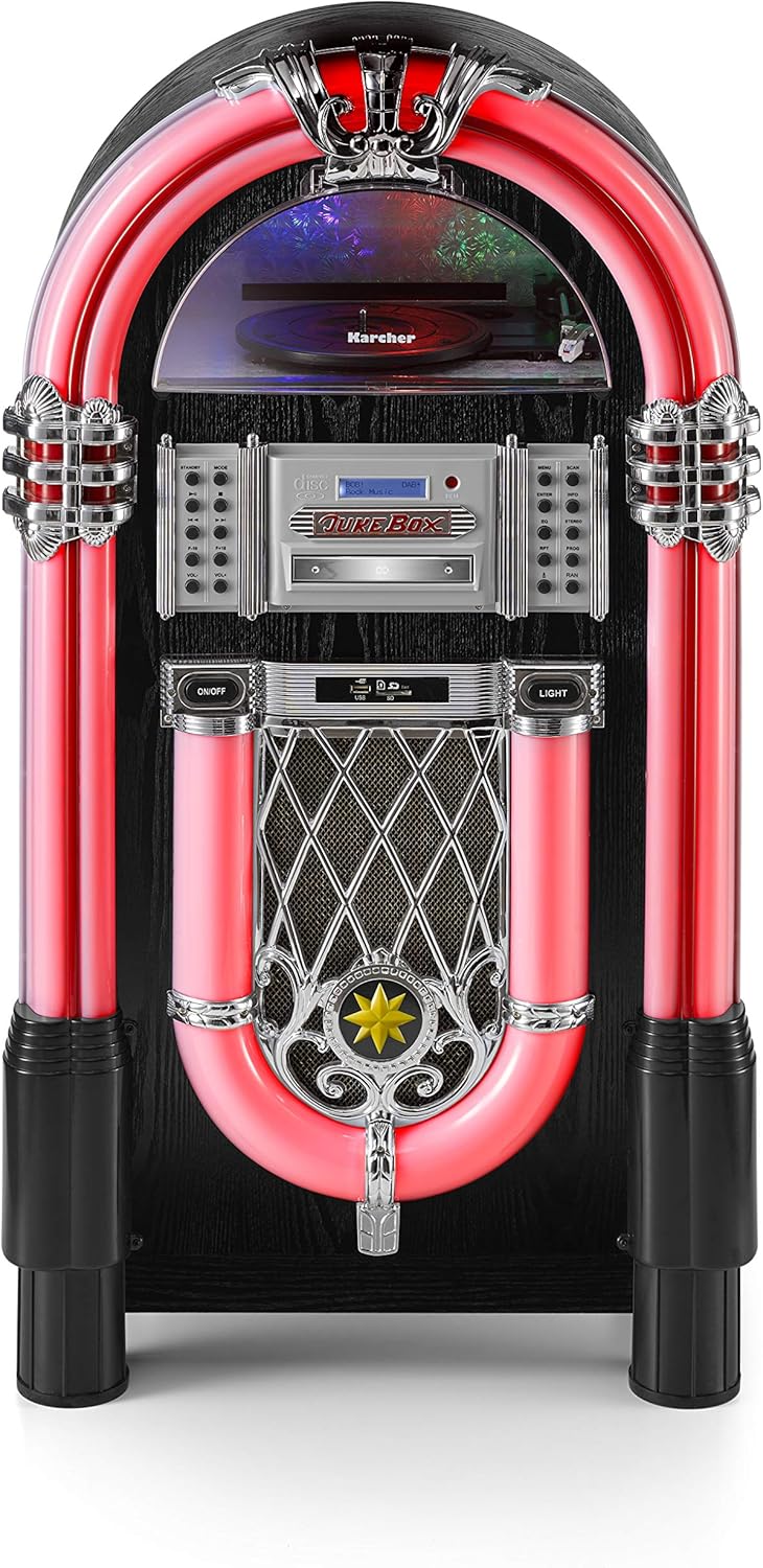 JB 6608D, UKW / DAB+ - CD Player / Plattenspieler / Bluetooth