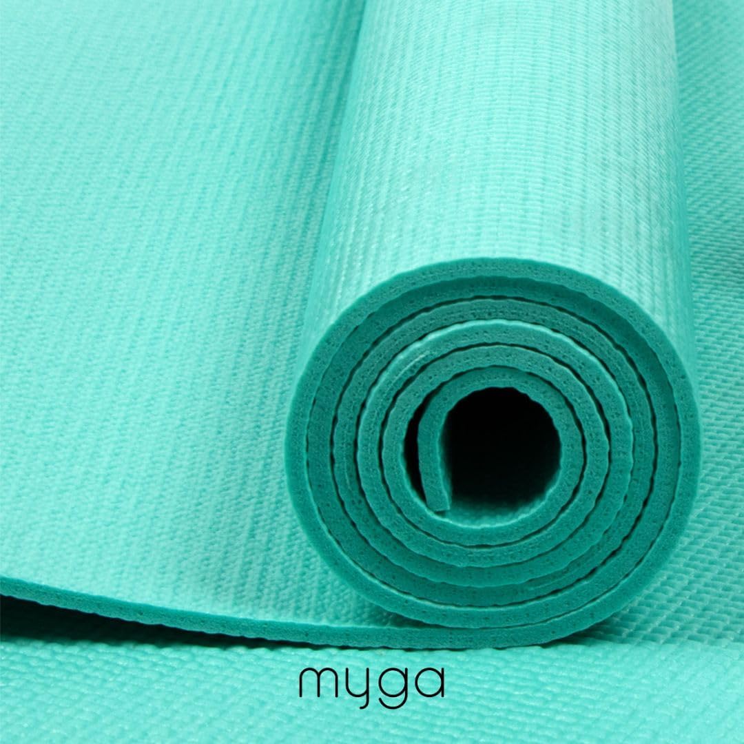 Yoga-Starter-Set mit Matte, Blöcken & Gurt, Türkis