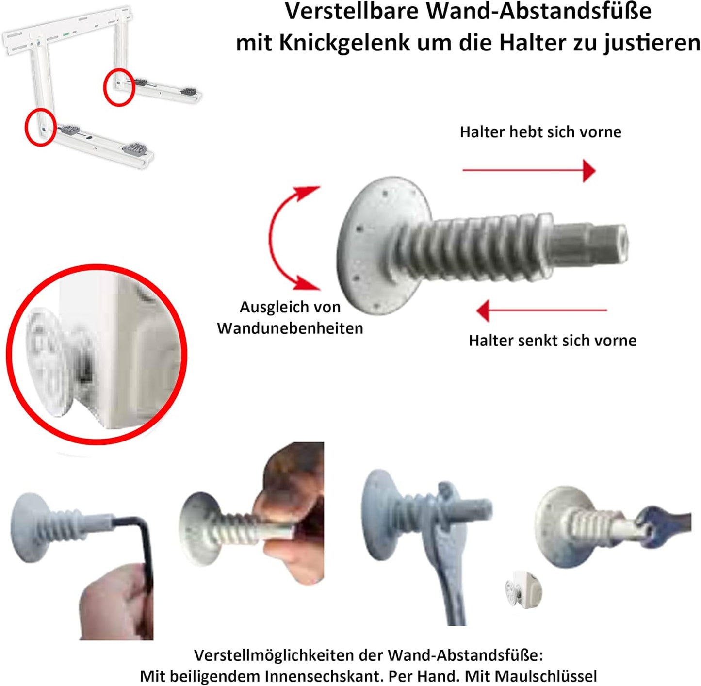 Wandkonsole GIOTTO SG 120 EVO für Klimaanlagen