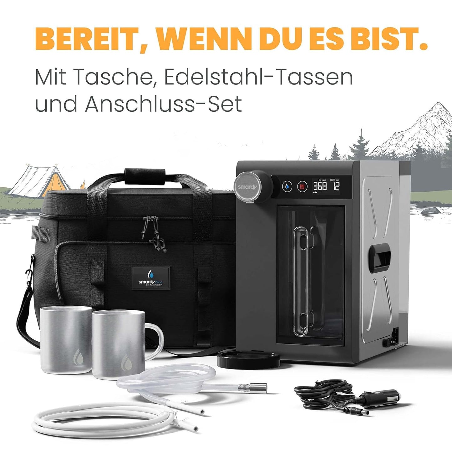CampingBar Osmoseanlage mit Heisswasserfunktion