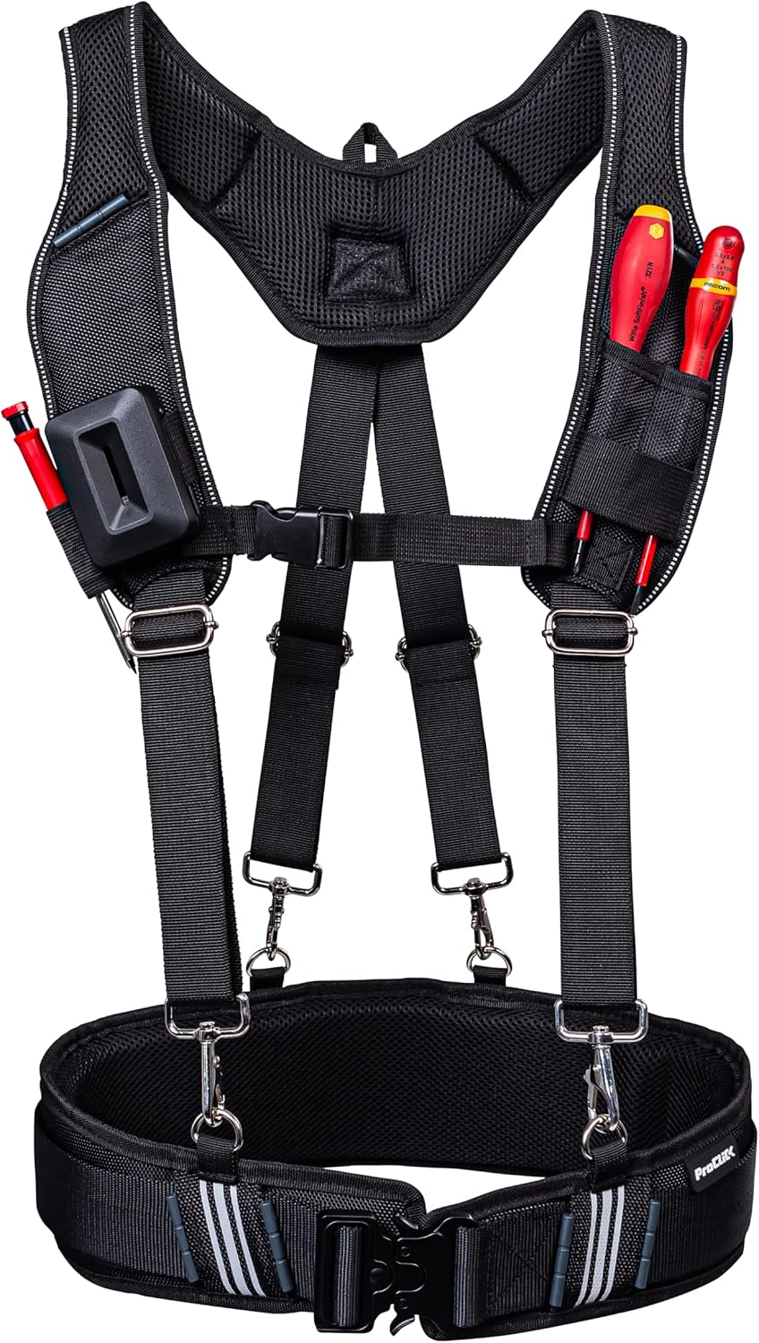Hosenträgersystem für Werkzeuggürtel, Komponenten Suspenders S/M