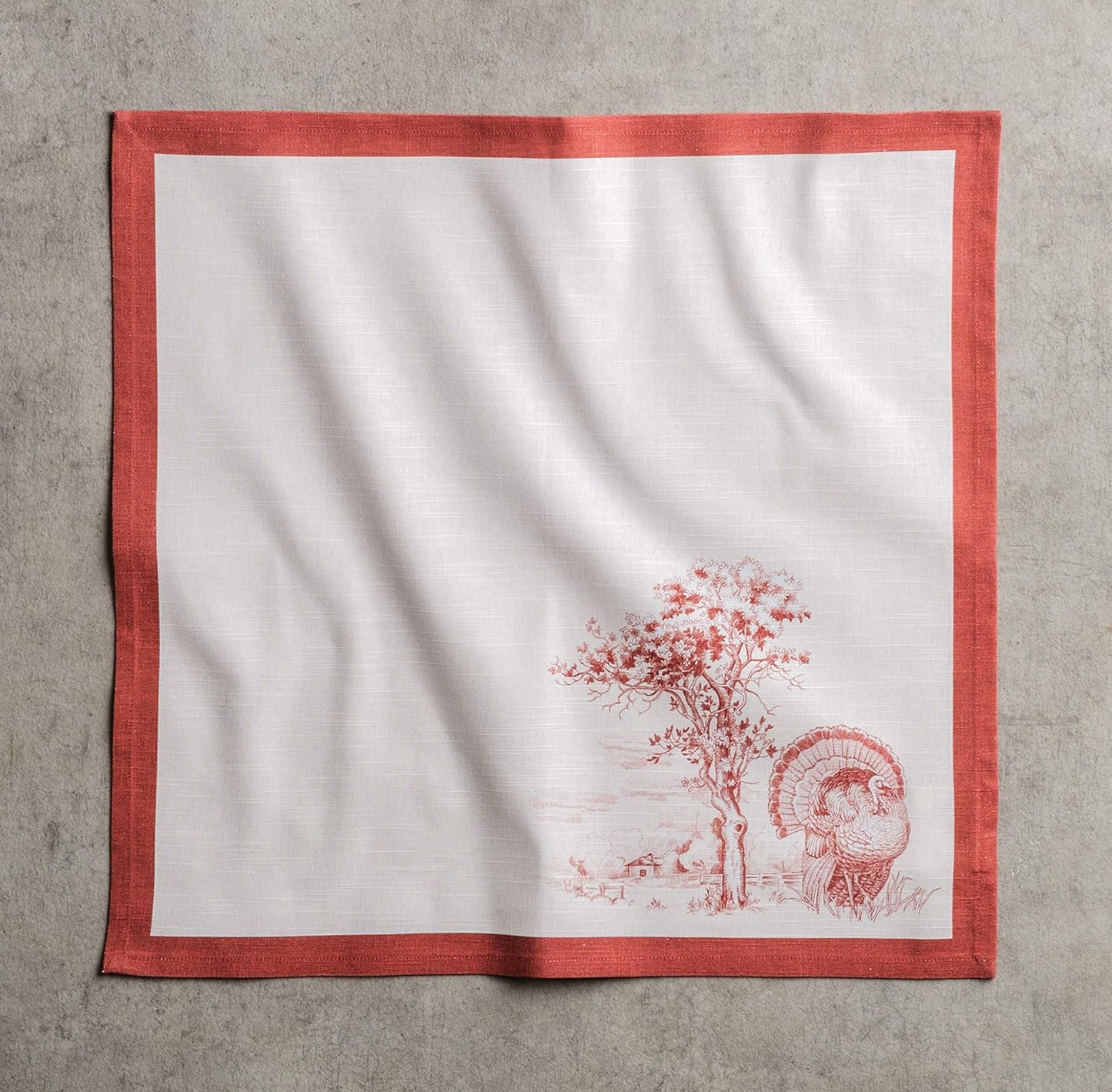 4-teiliges Stoffservietten-Set Holy Jouy Red, Holy Jouy Red