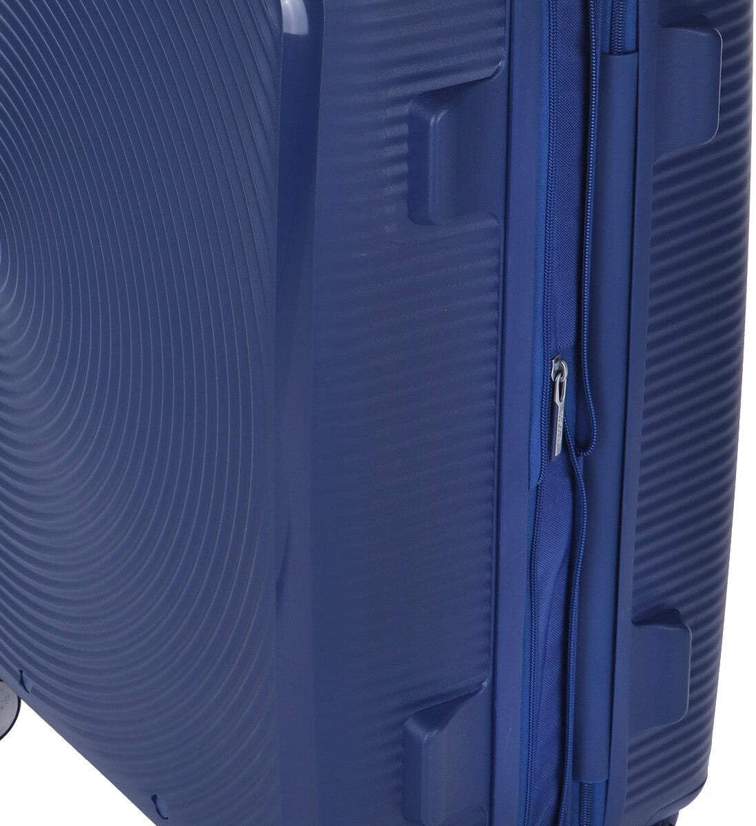 Hartschalenkoffer Soundbox, Blau (Midnight Navy) Spinner M (67 cm - 81 L) Soundbox