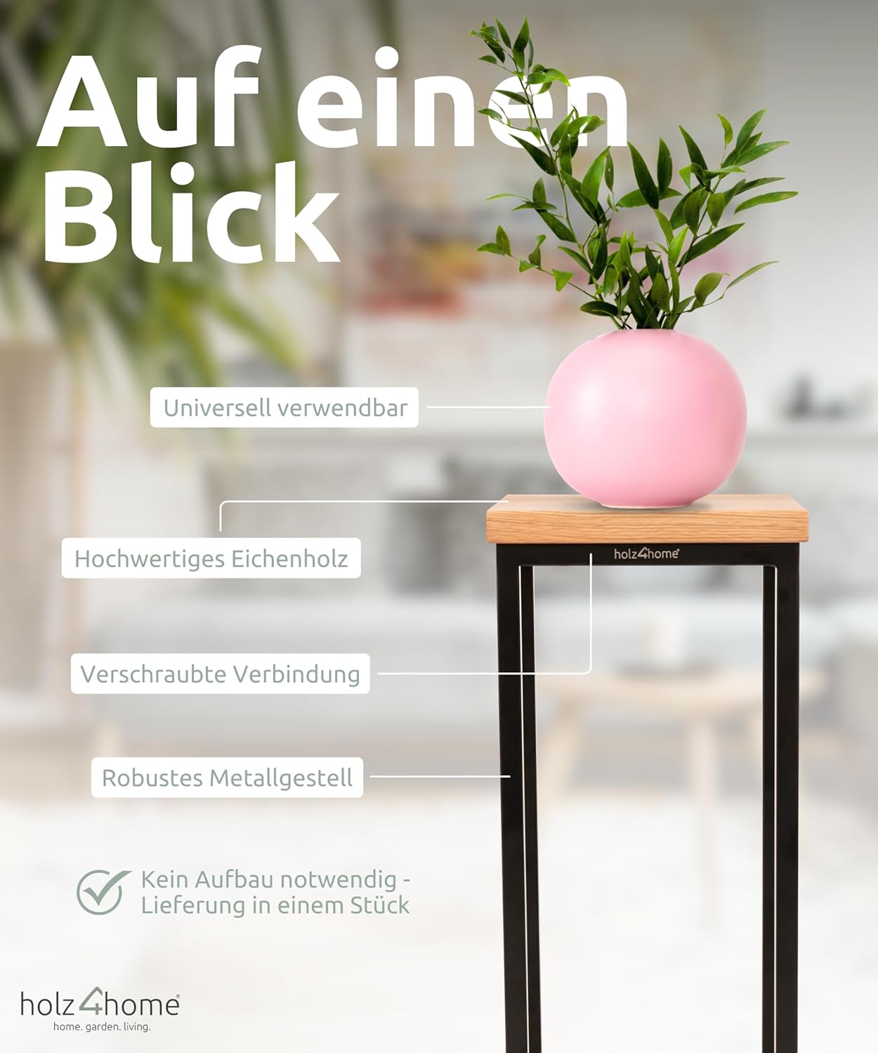 Blumensäule, 50 cm