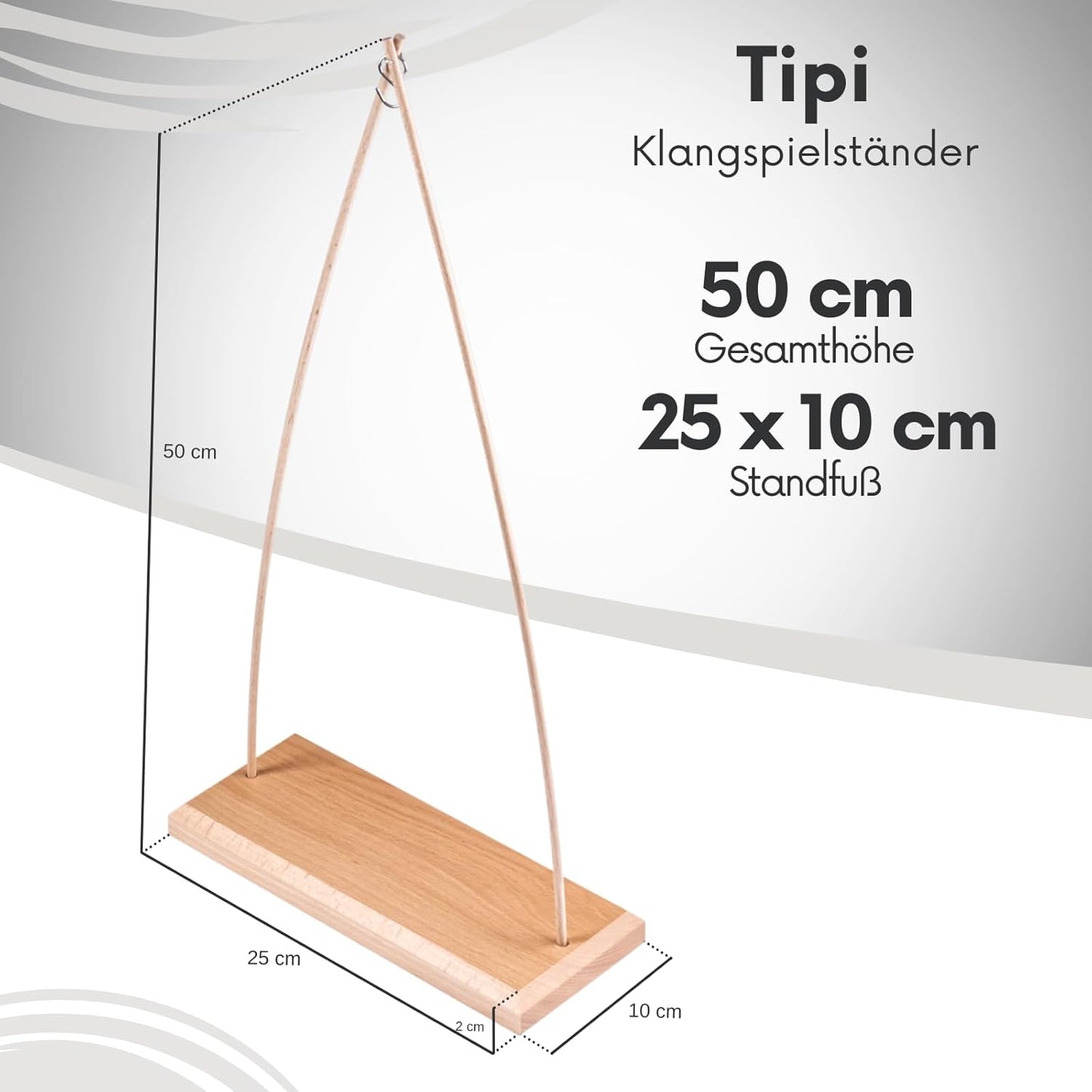Klangspielständer Tipi