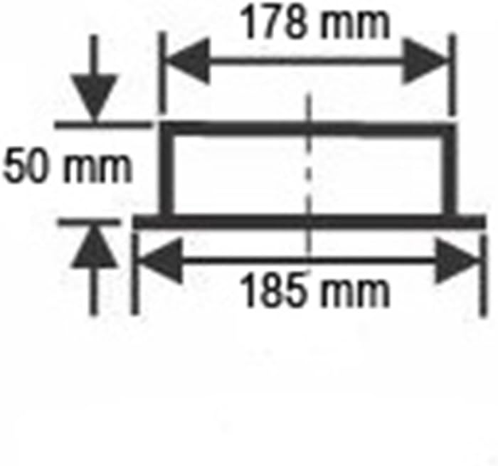 Ofenrohr Blindkappe 180 mm, Blindkappe - Ø 180 mm Schwarz