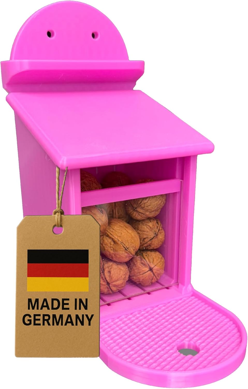 Eichhörnchen-Futterstation, Rosa
