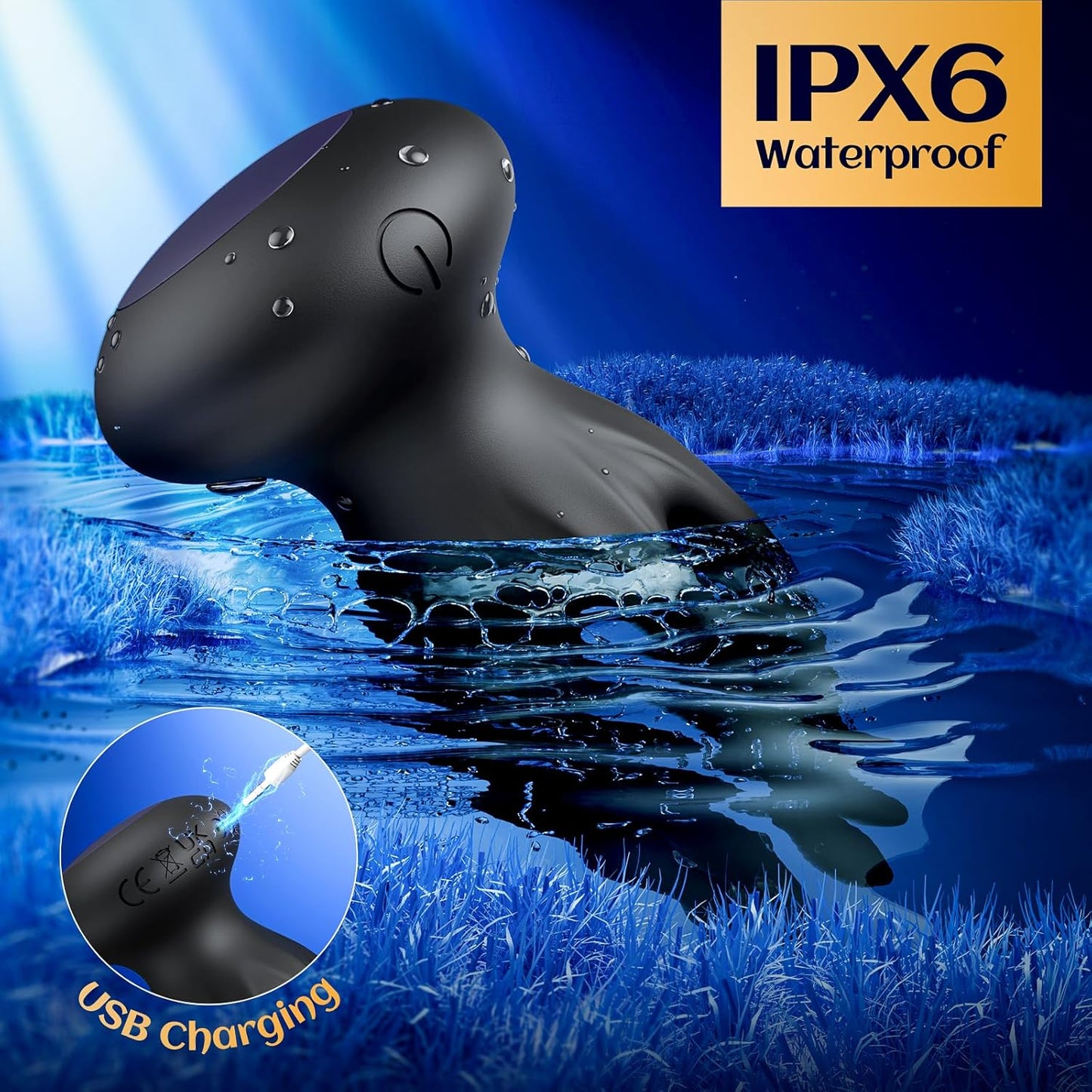 Oktopus Vibrator mit 10 Modi, Oktopusform