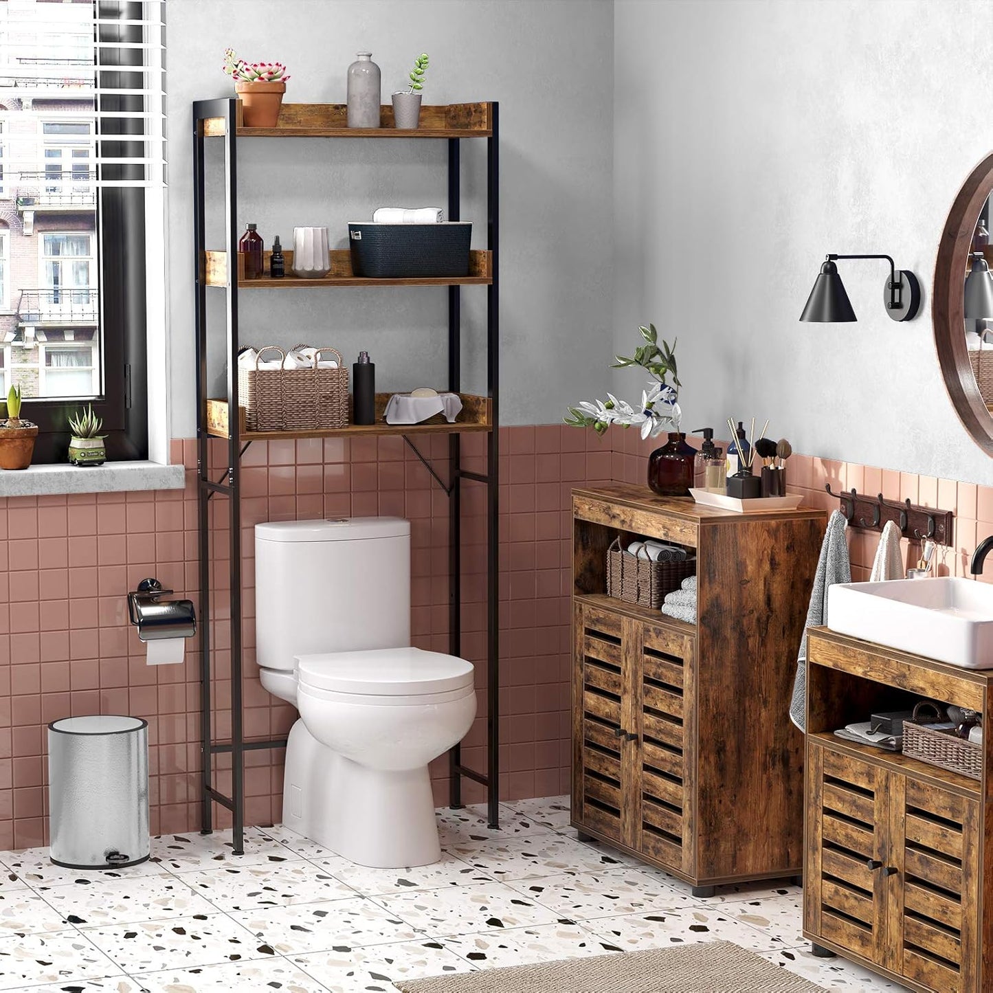 Badezimmerregal mit 3 Ebenen