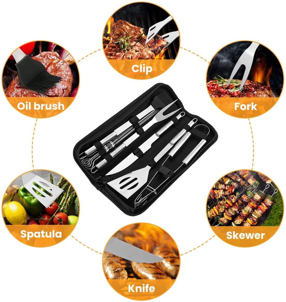 Grillbesteck Set