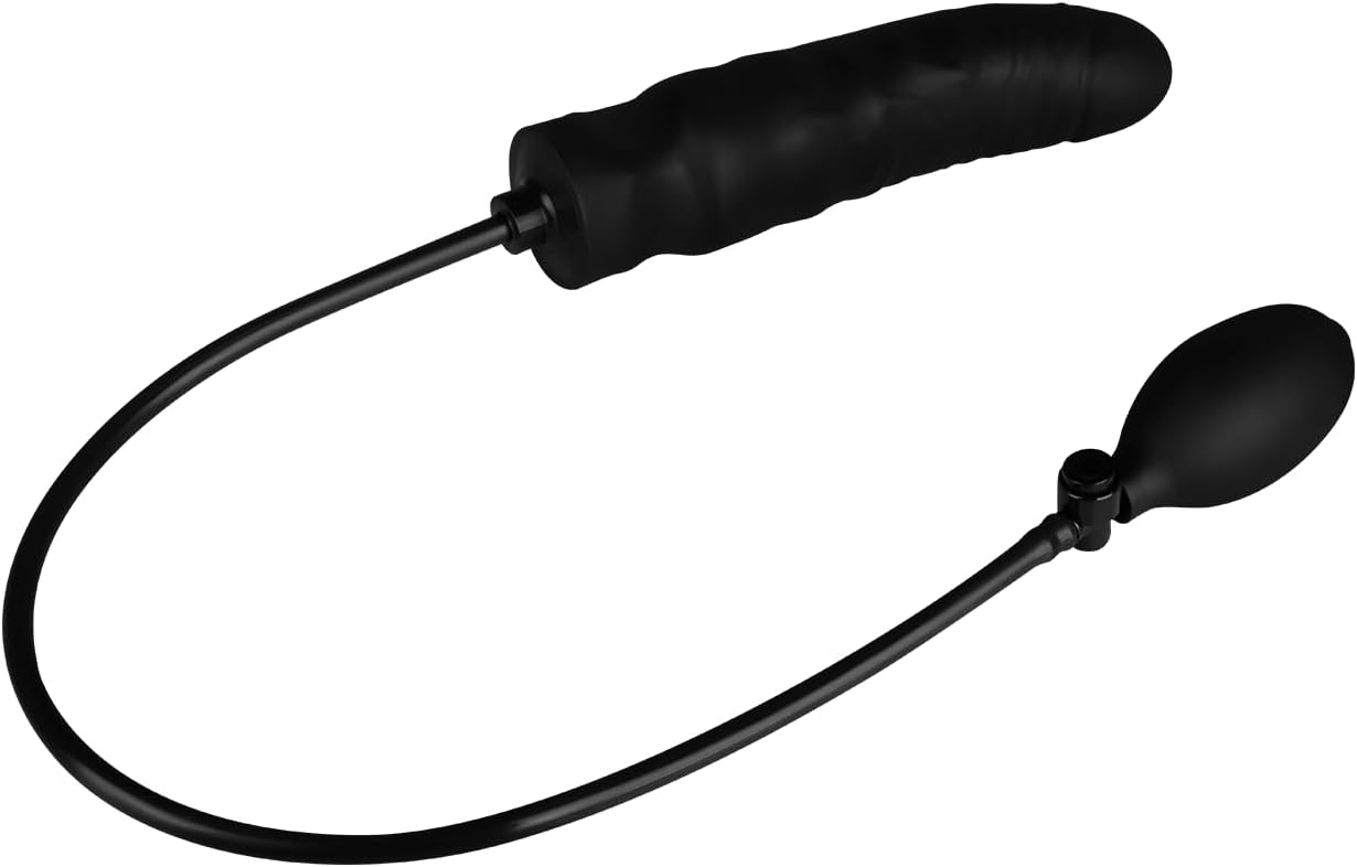 Aufblasbarer Naturdildo mit Handpumpe