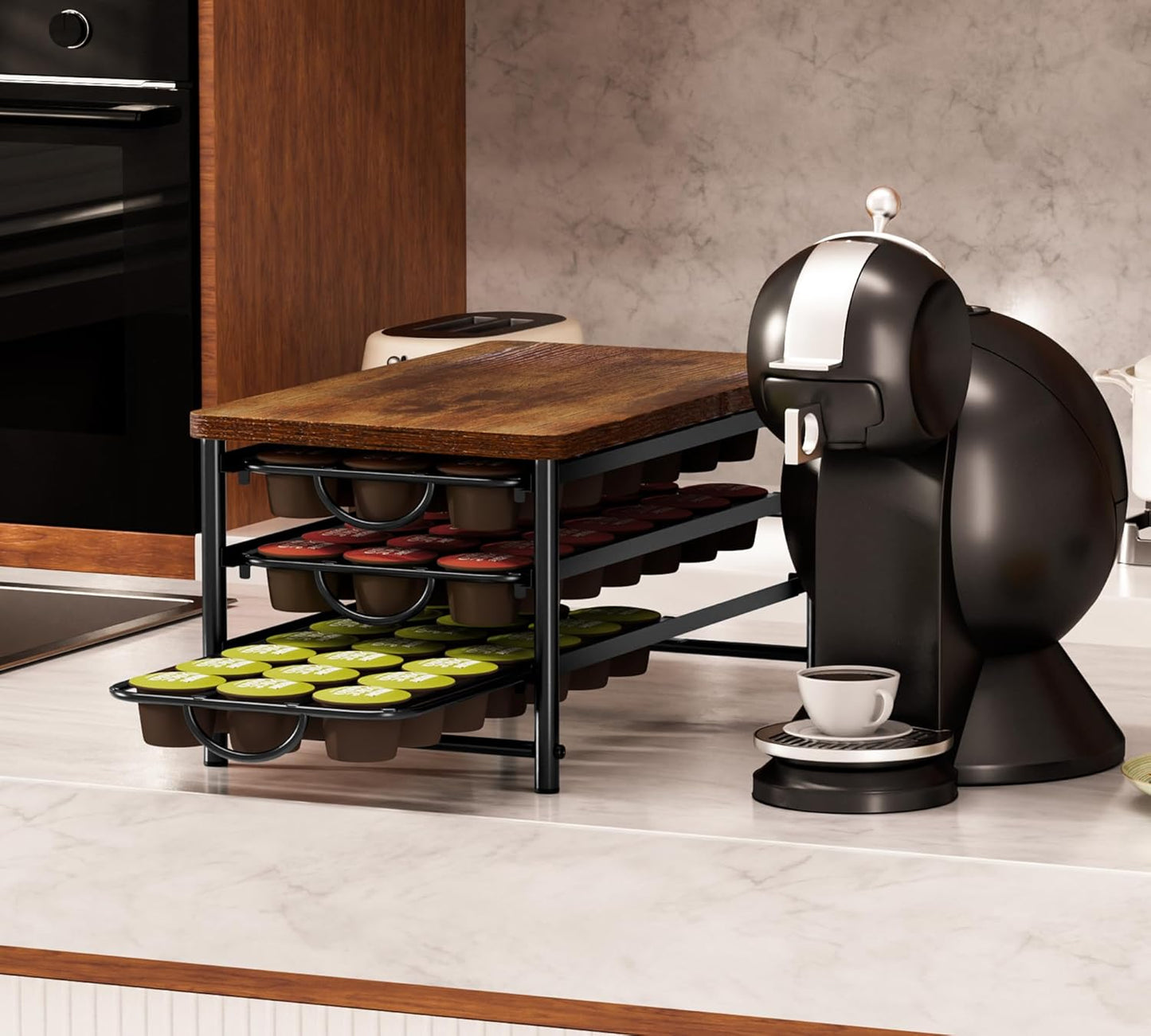 Kapselhalter für Dolce Gusto, für 45 Kapseln
