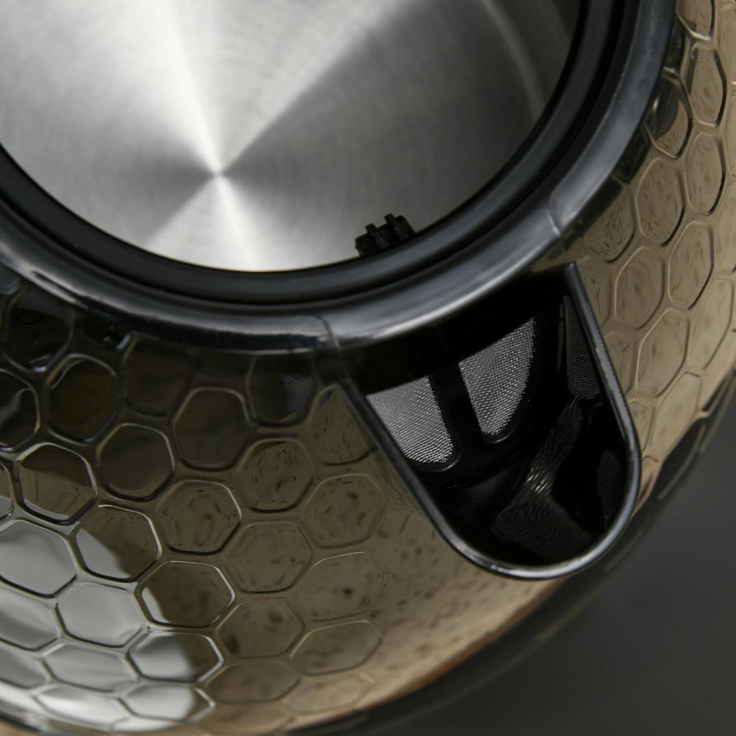 Frühstücksset: Wasserkocher & Toaster mit 7 Stufen, Schwarz