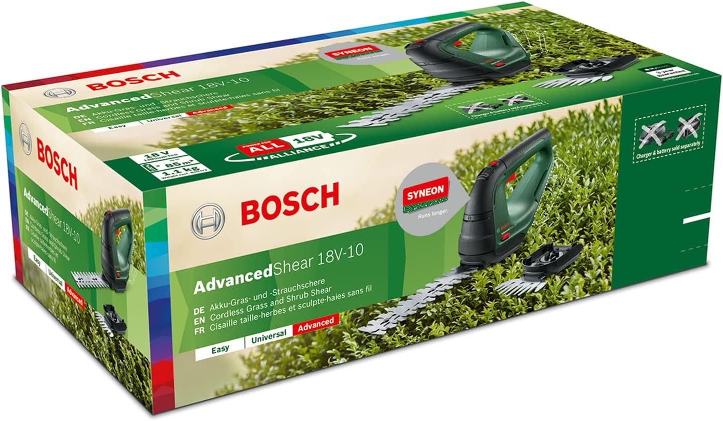 Akku-Strauch und Grasschere Advancedshear 18-10 Solo, Grasschere 18 Volt | Ohne Akku