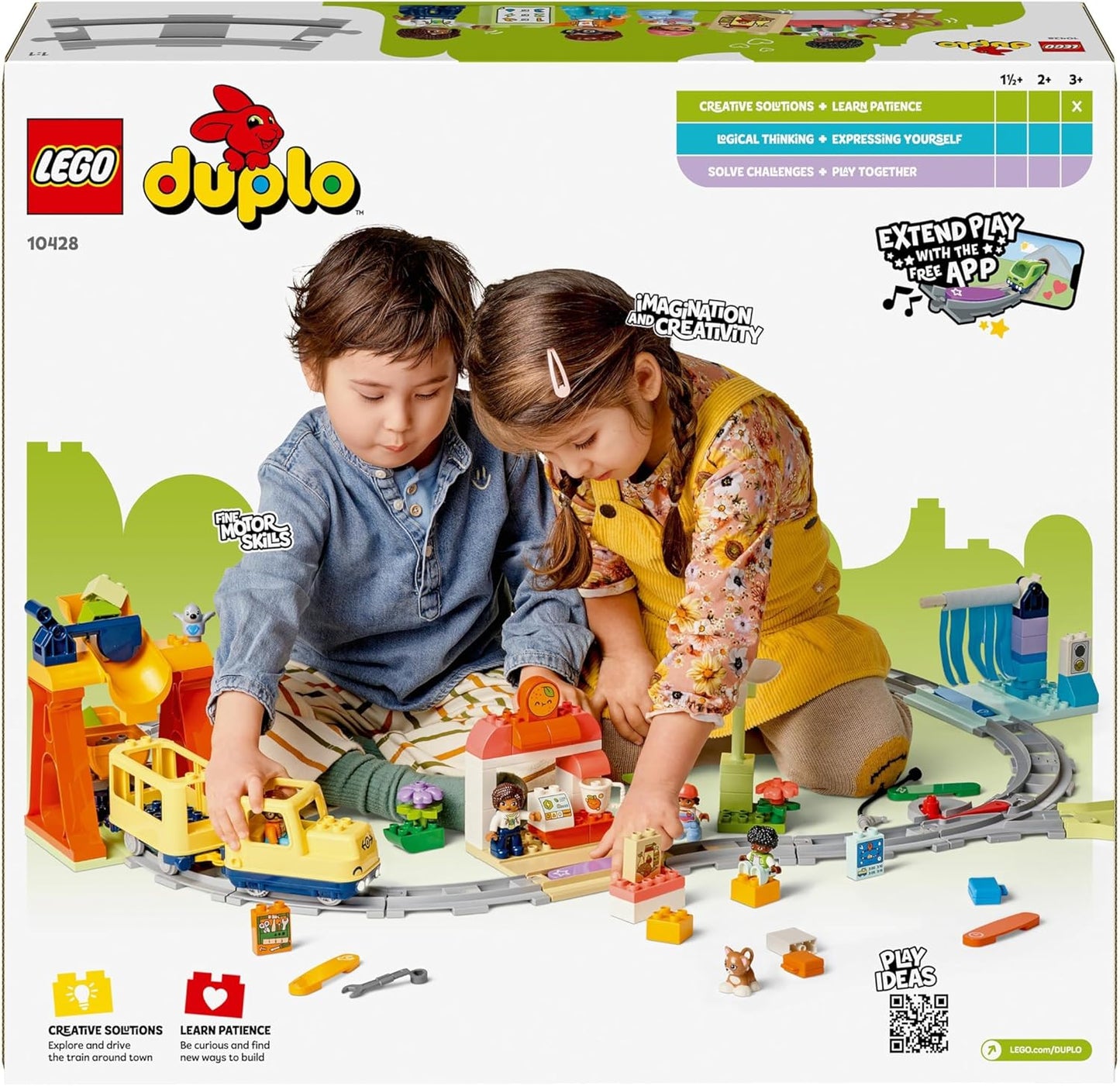 Grosse interaktive Eisenbahn