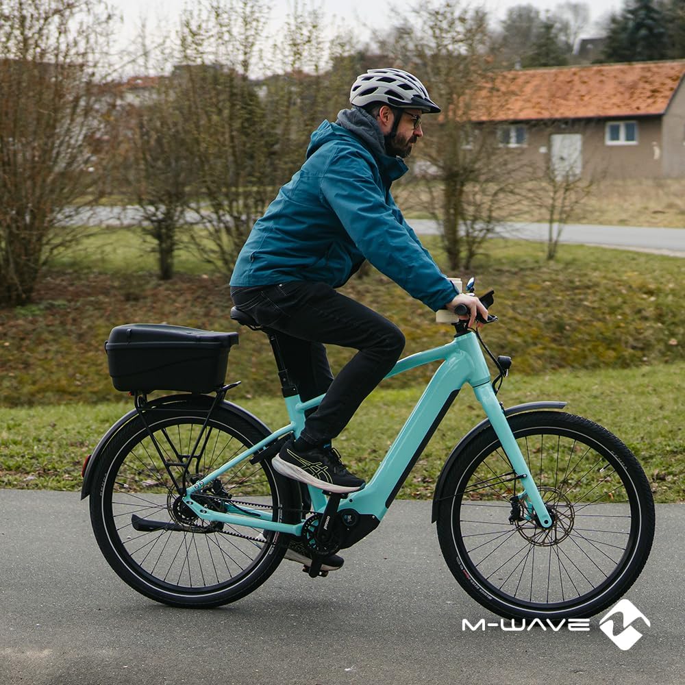 Fahrradkoffer Topcase, 42 x 31 x 22 cm, 15 Liter