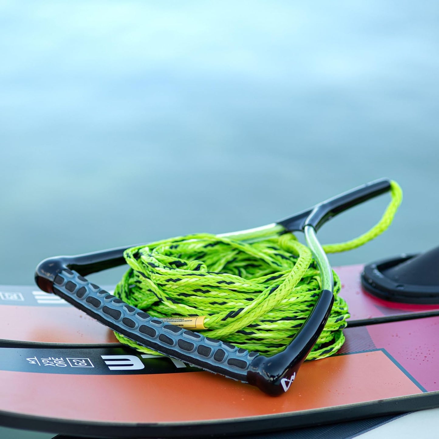 Wasserski & Wakeboard Leine Ergo EVA 75' 3-Loop, lime