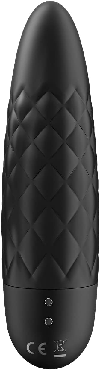 Ultra Power Bullet 5 Mini-Vibrator, 12 Programme, Schwarz