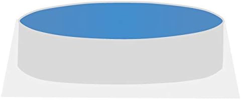 Rundfolie für Pools (360 x 90 cm), Ø 360 x 90 cm; 0,22 mm überlappend Single