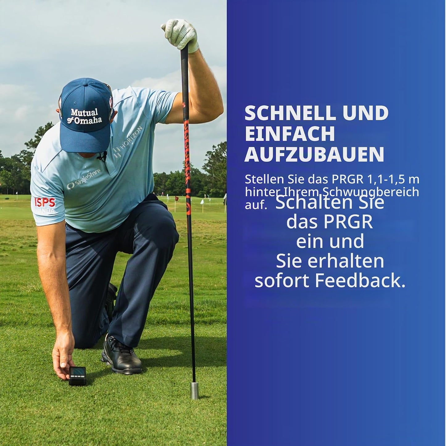 Tragbarer Golf-Launch-Monitor
