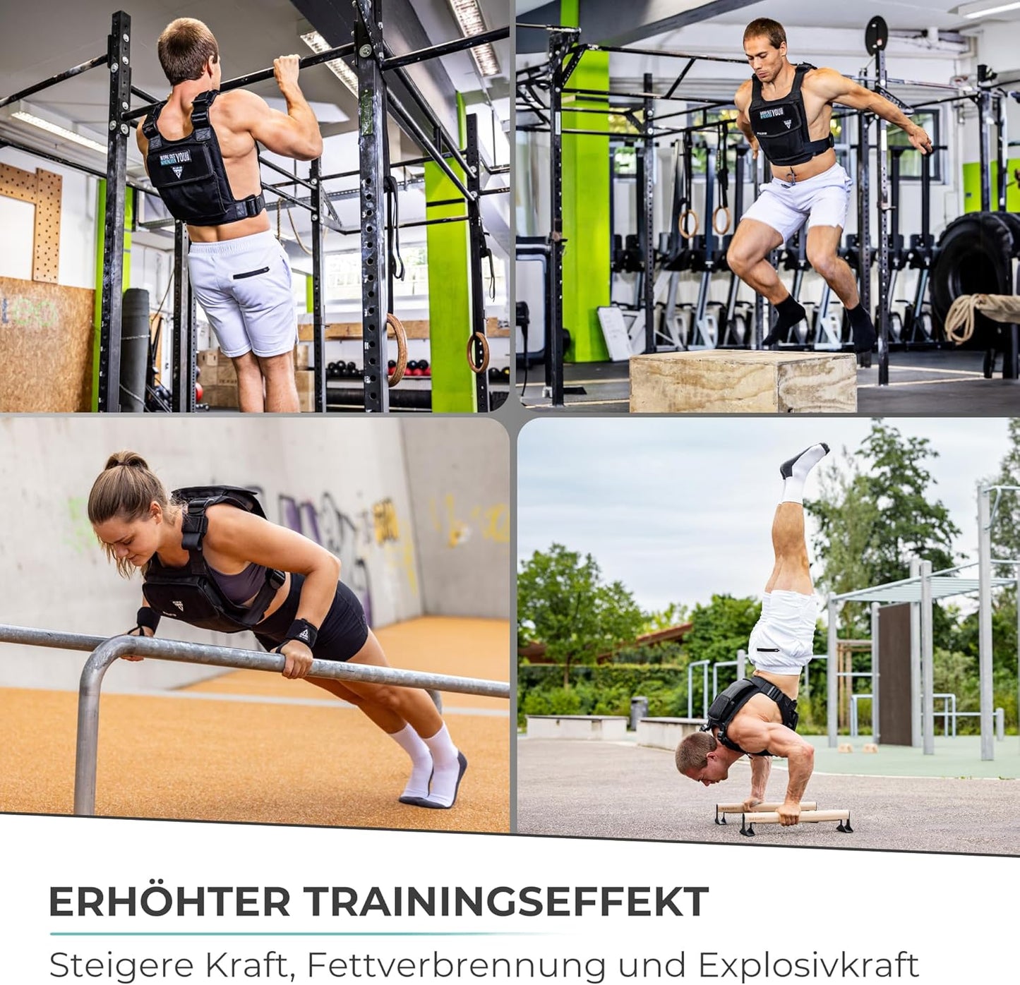 Gewichtsweste mit Gewichten bis 15kg