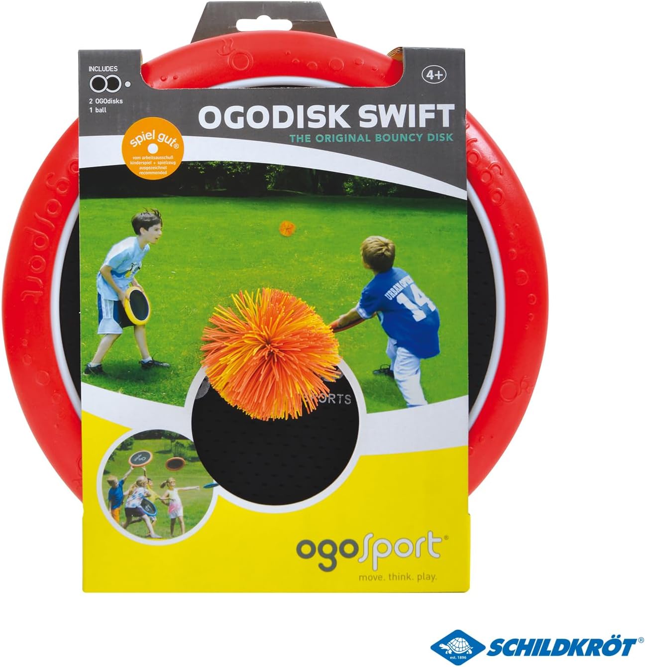 Ogo Sport Set, gelb/rot Einheitsgrösse Single