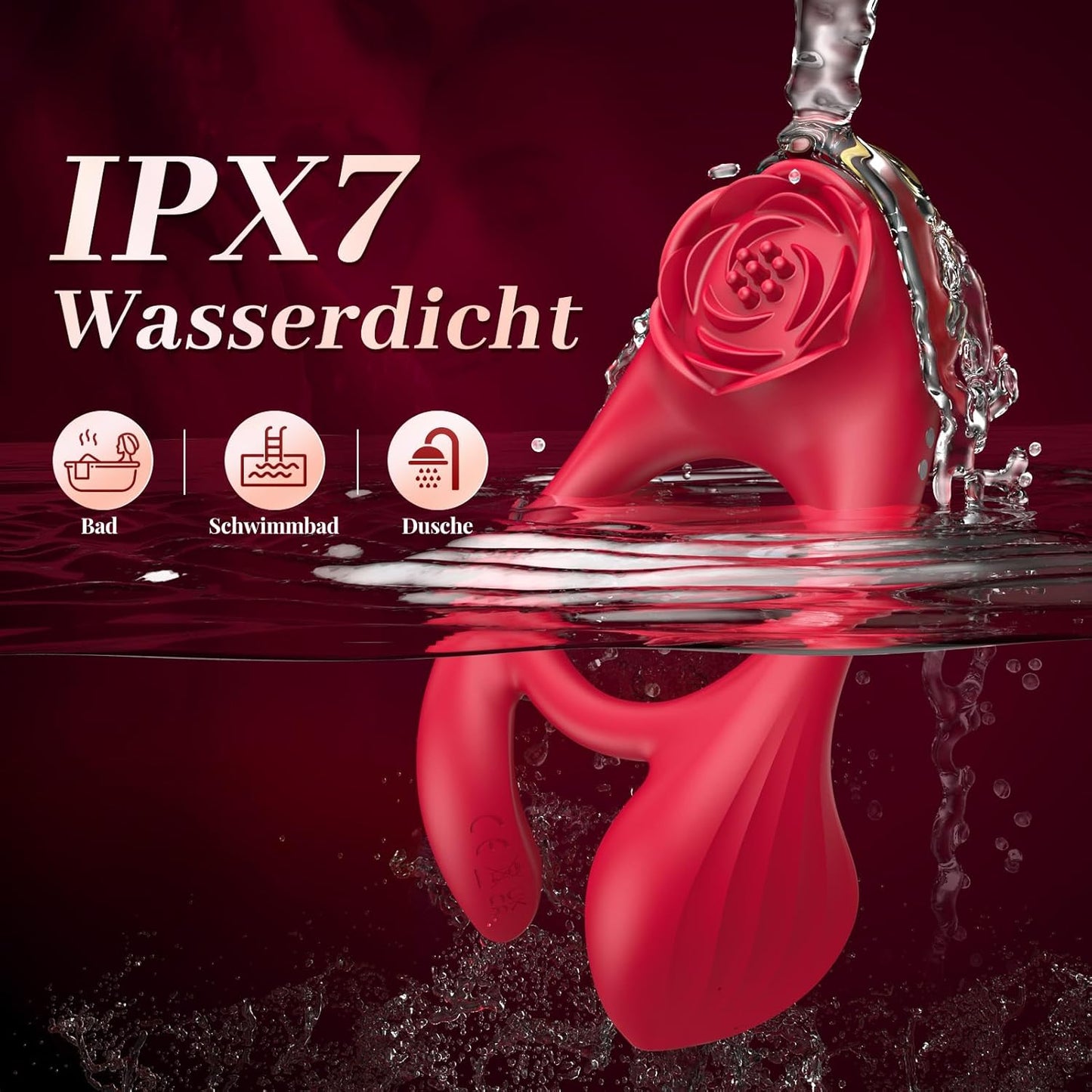 Paarvibrator mit Penisring