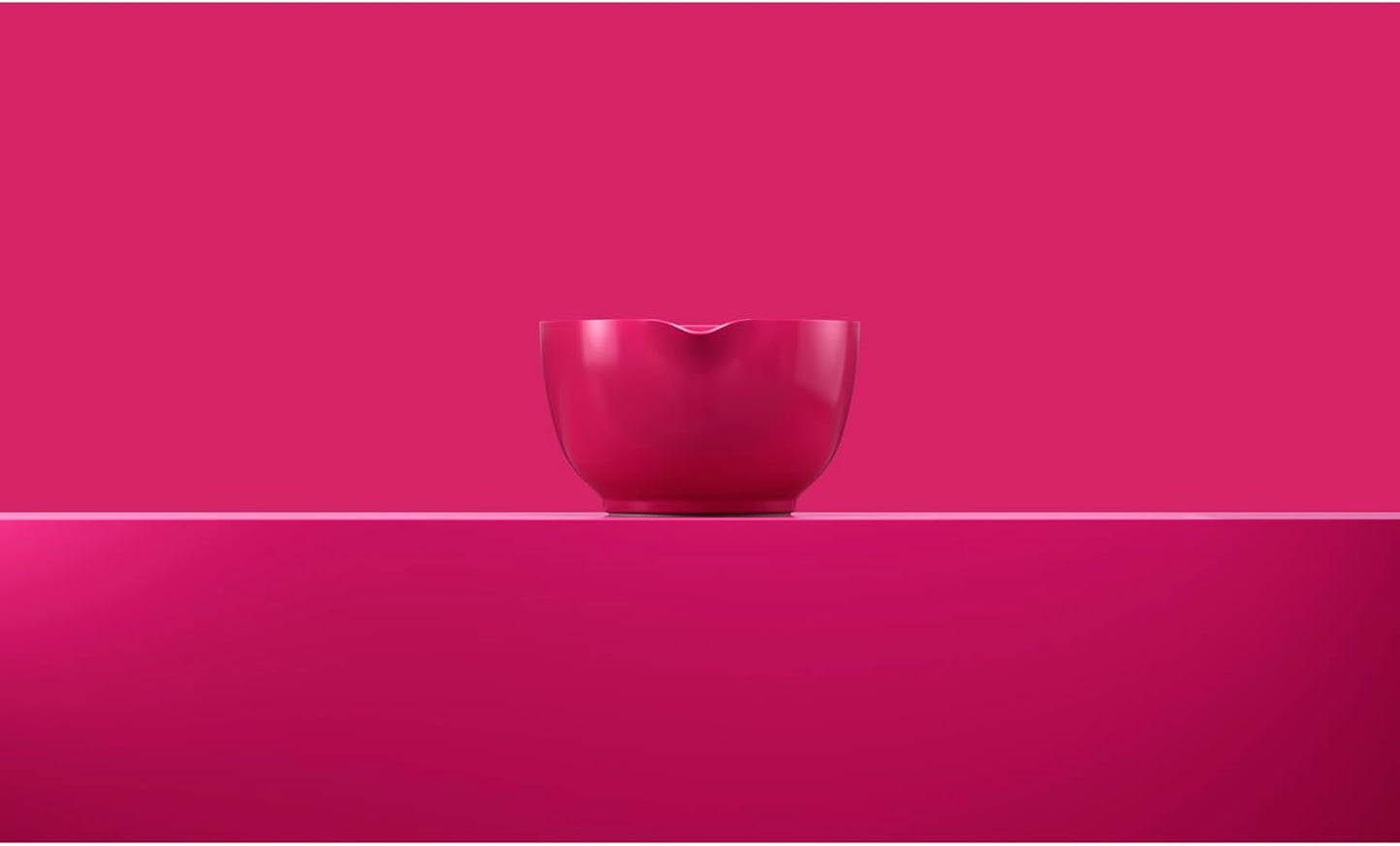 4-teiliges Margrethe Rührschüssel-Set, One Size Beetroot