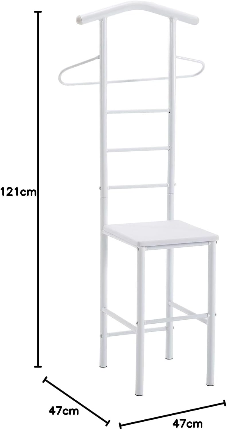 Herrendiener JIVO, Weiss/Weiss