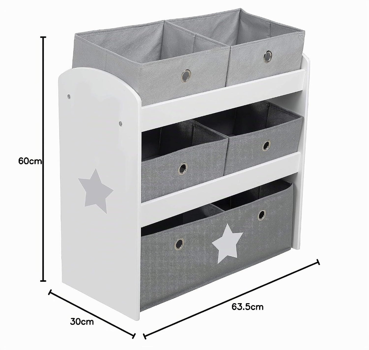 Spielregal Stars, Stars