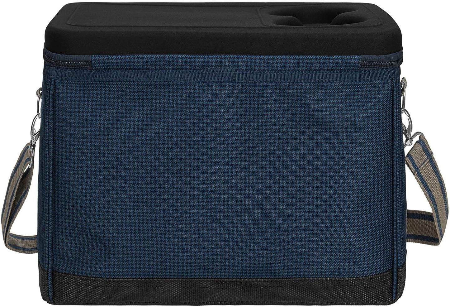 Kühltasche 22 L, Blau Hahnentritt