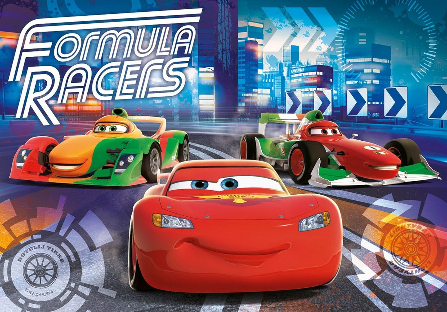 Bodenpuzzle "Cars" (40 Teile)