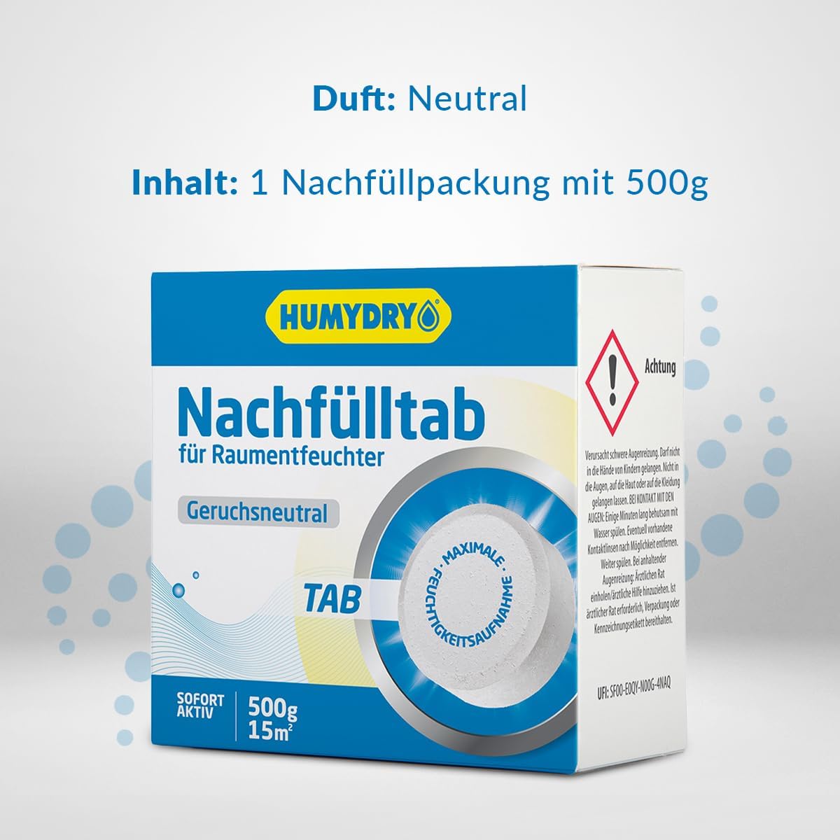 Luftentfeuchter Nachfülltab