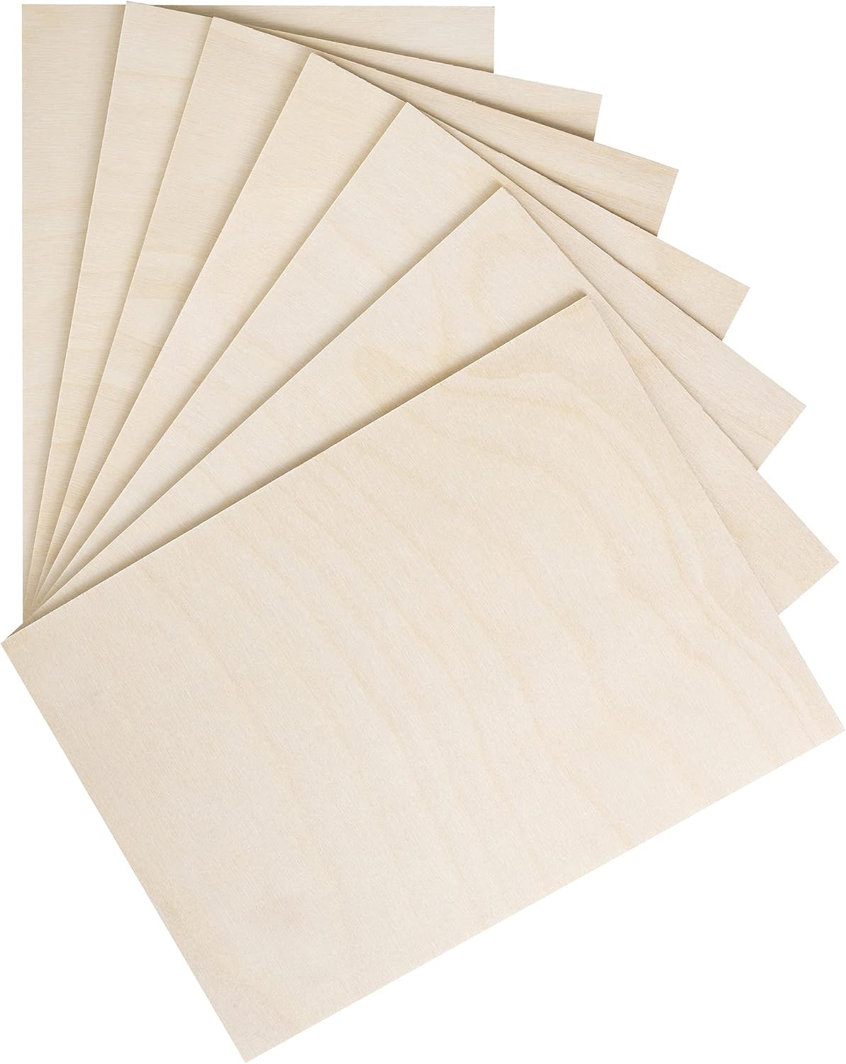 Sperrholzplatten A6-Format für Bastelarbeiten (60 Stück), A6 - 3 mm (60er Pack)