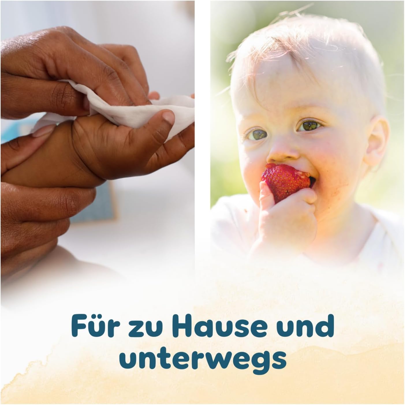 Harmonie Protect & Care Feuchttücher-Set mit Calendula (396 Stück), mit Calendula, 396 stück (1er Pack)