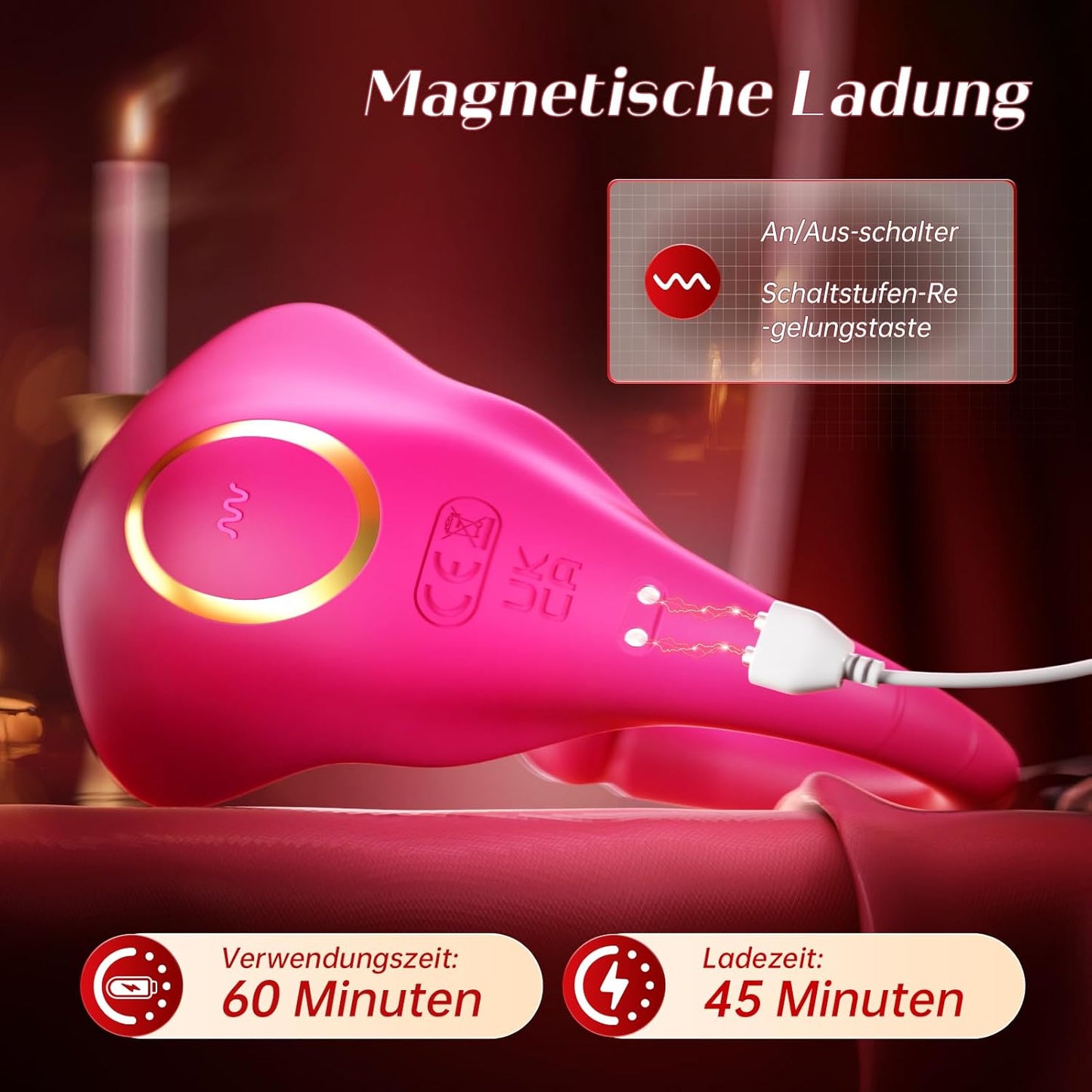 2in1 Vibrator mit App-Steuerung