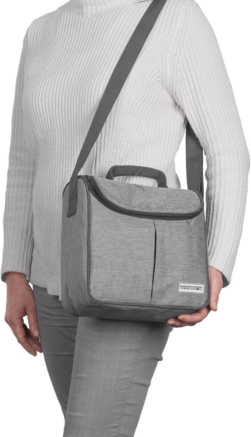 Kühltasche, 04 Liter - hellgrau meliert