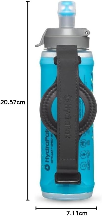 Skyflask Speed, 350 ml Daumenschlaufe Malibu Blue