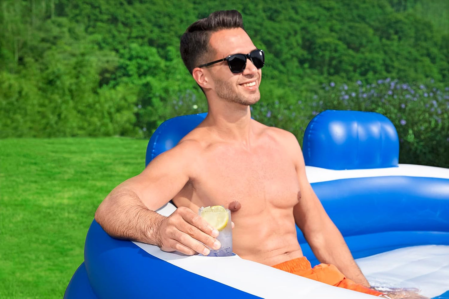 Splash Paradise Family, Blau
