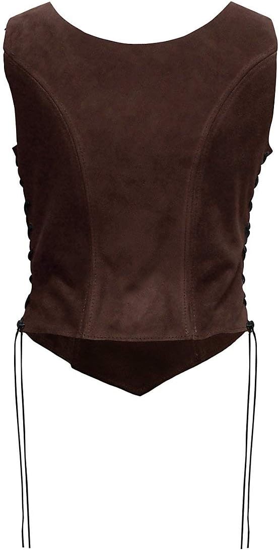 Mieder für LARP & Cosplay, 3XL Braun