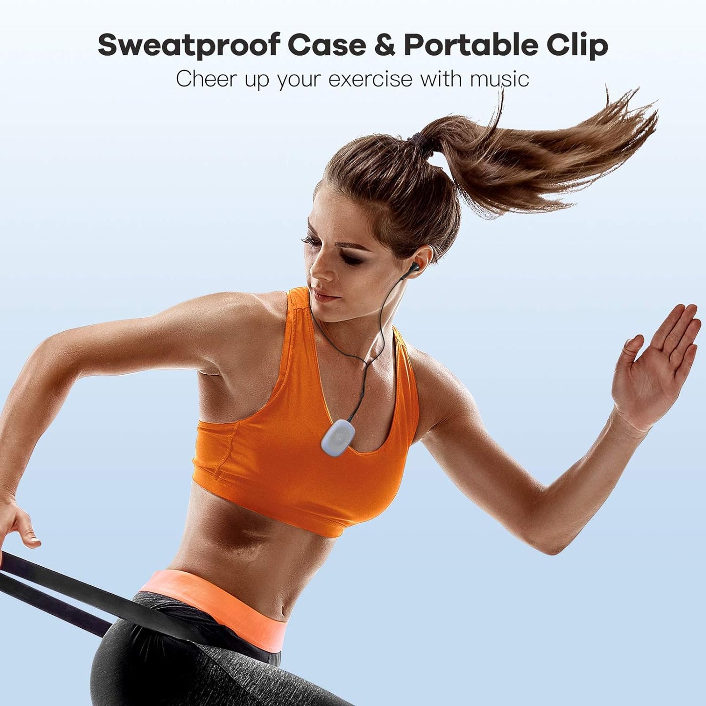 Mini Clip MP3 Player SML, 8Go