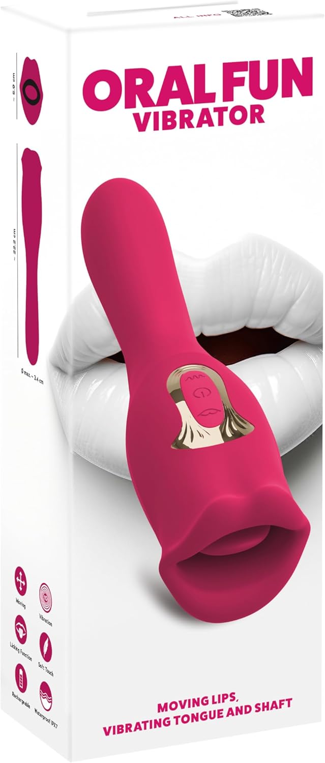 Oral Fun Vibrator mit 10 Stimulationsmodi