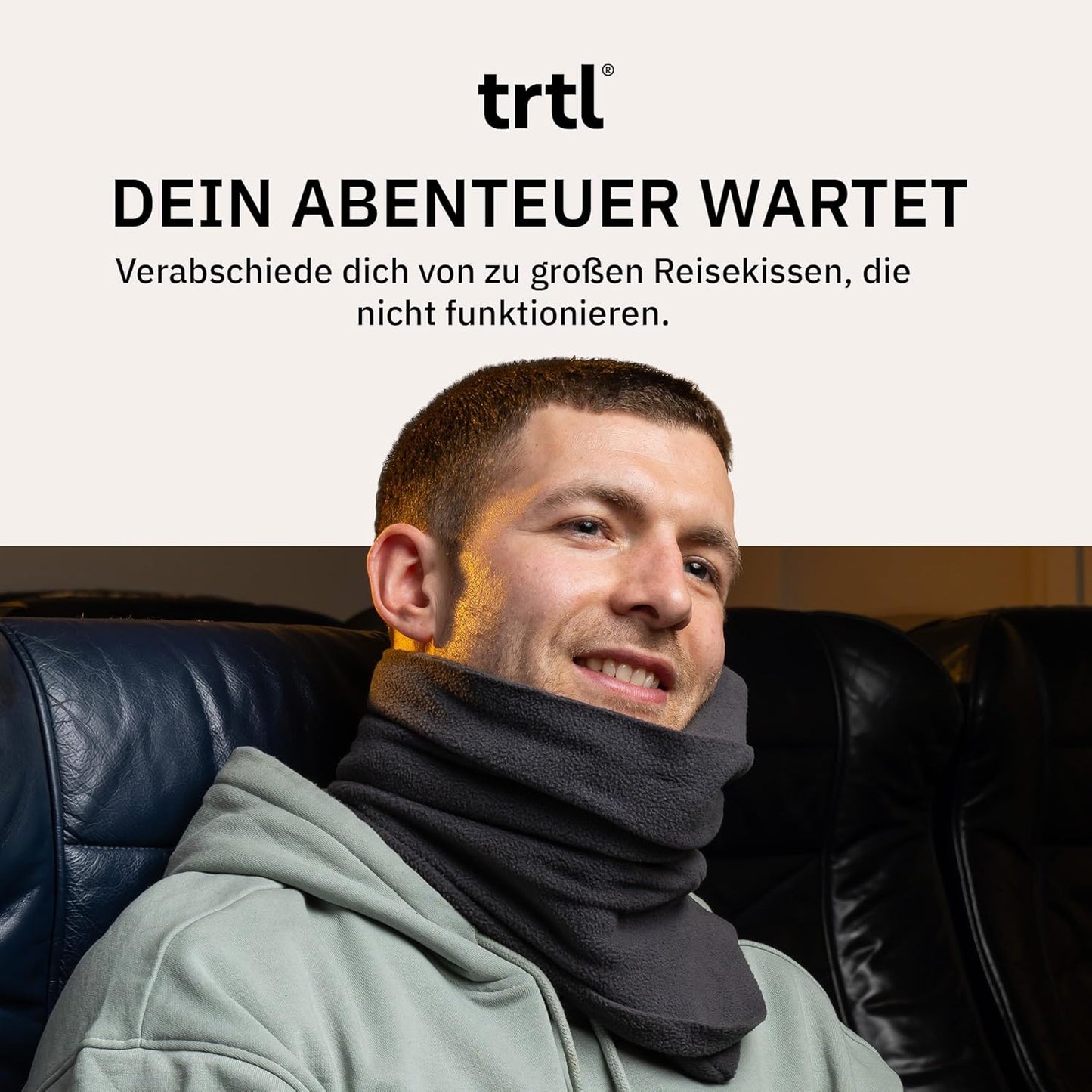 Ergonomisches Reisekissen mit Stützsystem, Adult Rot