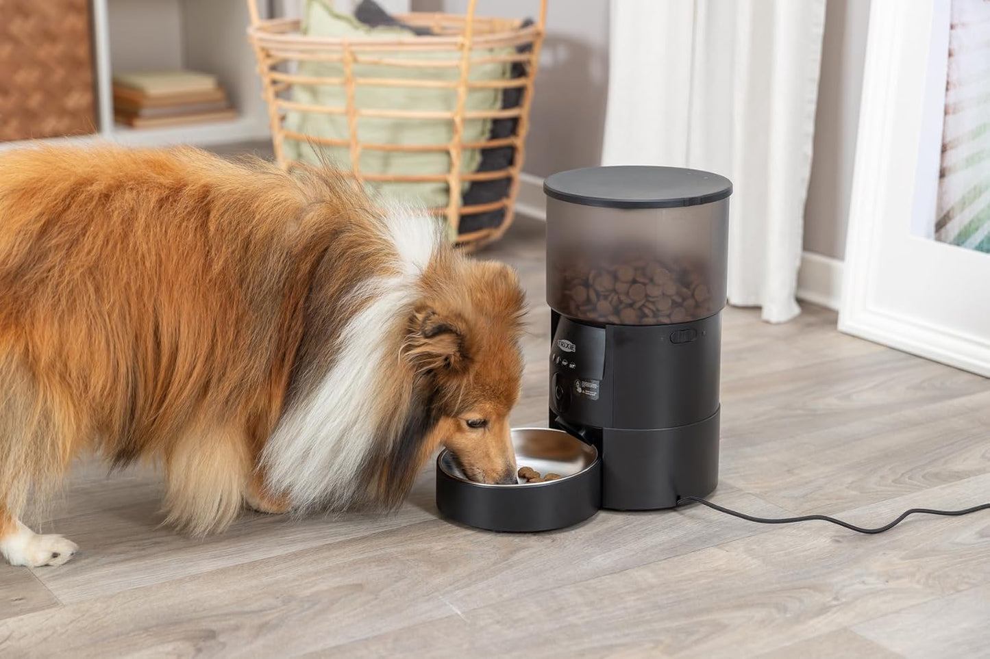 Futterautomat TX-C Smart für Hunde & Katzen, 3 Liter schwarz